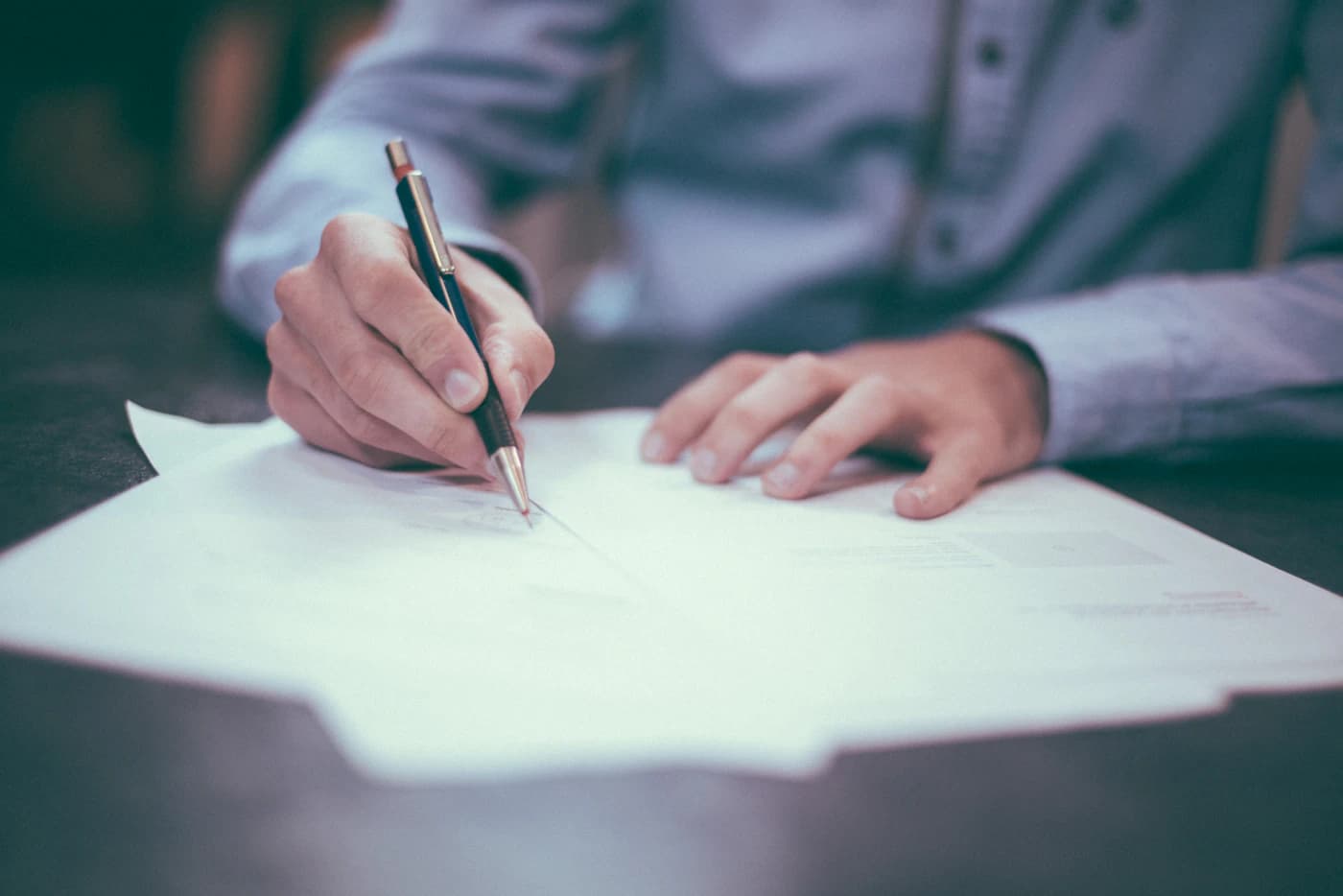Printed documents arranged for a methodical evidence review